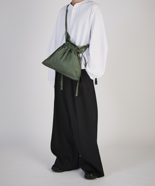 ITTI(イッチ)の「【ITTI/イッチ】MARY RED CROSS BAG / CERATO BR(ショルダーバッグ・メンズ・オリーブ/ブラック・FREE)」の19枚目の写真