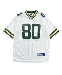 【USED】Reebok “NFL Green Bay Packers #80” ゲームシャツ