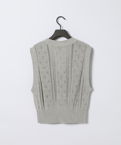 eL（エル）の「【eL】7G VCompact Vest/1068065（ベスト・レディース・ネイビー/レッド/グレー・FREE）」の22枚目の写真