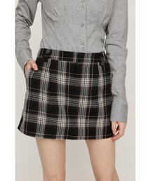SKIRT LIKE S/PT スカートライクショートパンツ 秋服 冬服 スコート ミニスカート インナーパンツ付き インパン付き