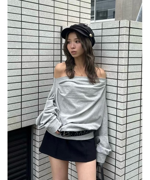 SLY（スライ）の「SKIRT LIKE S/PT スカートライクショートパンツ 秋服 冬服 スコート ミニスカート インナーパンツ付き インパン付き（スカート・レディース・ブラウン系その他2/ブラック/杢グレー・1/2）」の20枚目の写真