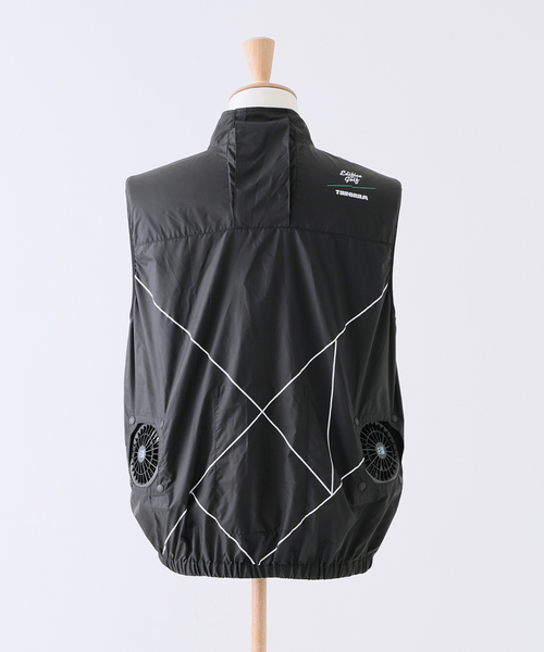 EDIFICE(エディフィス)の「《受注生産》TANGRAM × EDIFICE GOLF(タングラム)FAN VEST(その他アウター・メンズ・ブラック・MEDIUM/LARGE/X-LARGE)」の2枚目の写真