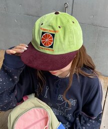 HELLO.SANFRANCISCO | 【HELLO.SANFRANCISCO】ツートーンロゴコーデュロイキャップ(キャップ)