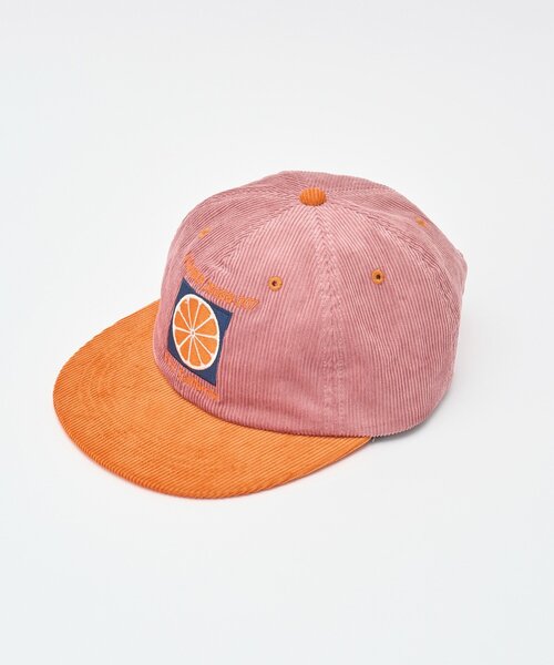 HELLO.SANFRANCISCO(ハローサンフランシスコ)の「【HELLO.SANFRANCISCO】ツートーンロゴコーデュロイキャップ(キャップ・レディース・レッド/ピンク/グリーン・ONE SIZE)」の14枚目の写真
