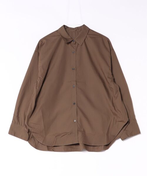 abahouse mavie（アバハウスマヴィ）の「ｽﾀﾝﾀﾞｰﾄﾞｼｬﾂ（シャツ/ブラウス・レディース・ベージュ系その他/サックスブルー/ブラウン/ライトブルー・フリー）」の2枚目の写真