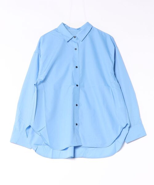 abahouse mavie（アバハウスマヴィ）の「ｽﾀﾝﾀﾞｰﾄﾞｼｬﾂ（シャツ/ブラウス・レディース・ベージュ系その他/サックスブルー/ブラウン/ライトブルー・フリー）」の3枚目の写真