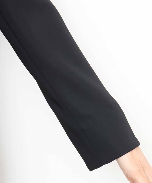 MICHEL KLEIN（ミッシェル・クラン）の「[セットアップ対応]ノーカラージャケット（ノーカラージャケット・レディース・ブラック・38）」の19枚目の写真
