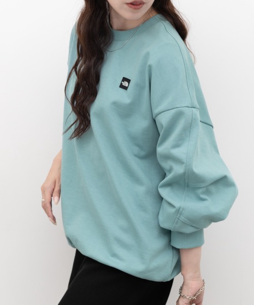 THE NORTH FACE(ザノースフェイス)の「THE NORTH FACE(ザ・ノースフェイス)/WL SWEATSHIRTS(スウェット・レディース・ブラック/グレー/グリーン・XXL/XL/L/M)」の3枚目の写真