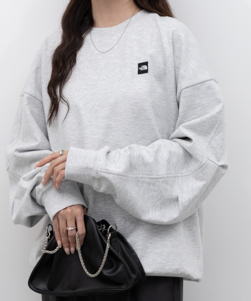 THE NORTH FACE(ザノースフェイス)の「THE NORTH FACE(ザ・ノースフェイス)/WL SWEATSHIRTS(スウェット・レディース・ブラック/グレー/グリーン・XXL/XL/L/M)」の6枚目の写真