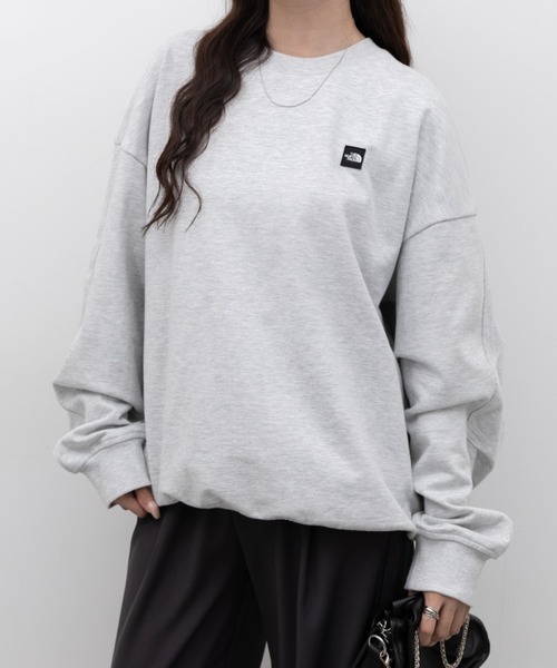 THE NORTH FACE(ザノースフェイス)の「THE NORTH FACE(ザ・ノースフェイス)/WL SWEATSHIRTS(スウェット・レディース・ブラック/グレー/グリーン・XXL/XL/L/M)」の8枚目の写真