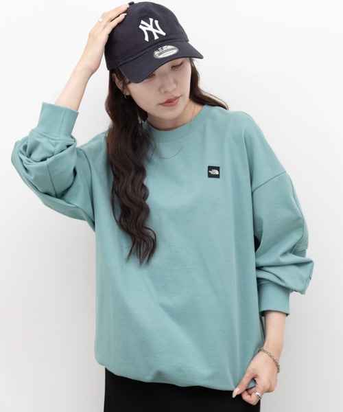 THE NORTH FACE(ザノースフェイス)の「THE NORTH FACE(ザ・ノースフェイス)/WL SWEATSHIRTS(スウェット・レディース・ブラック/グレー/グリーン・XXL/XL/L/M)」の17枚目の写真