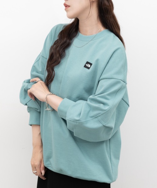THE NORTH FACE(ザノースフェイス)の「THE NORTH FACE(ザ・ノースフェイス)/WL SWEATSHIRTS(スウェット・レディース・ブラック/グレー/グリーン・XXL/XL/L/M)」の15枚目の写真