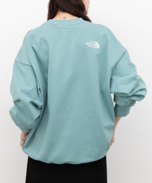 THE NORTH FACE(ザノースフェイス)の「THE NORTH FACE(ザ・ノースフェイス)/WL SWEATSHIRTS(スウェット・レディース・ブラック/グレー/グリーン・XXL/XL/L/M)」の20枚目の写真