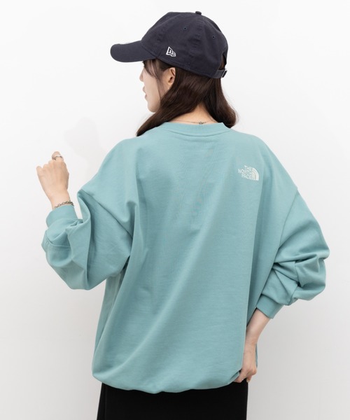 THE NORTH FACE(ザノースフェイス)の「THE NORTH FACE(ザ・ノースフェイス)/WL SWEATSHIRTS(スウェット・レディース・ブラック/グレー/グリーン・XXL/XL/L/M)」の21枚目の写真