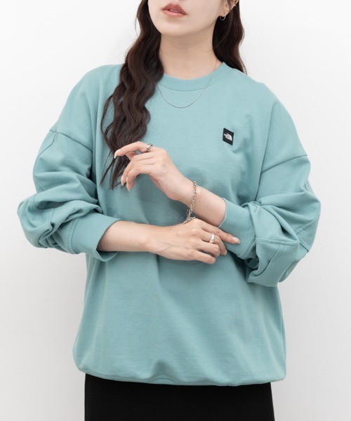 THE NORTH FACE(ザノースフェイス)の「THE NORTH FACE(ザ・ノースフェイス)/WL SWEATSHIRTS(スウェット・レディース・ブラック/グレー/グリーン・XXL/XL/L/M)」の13枚目の写真