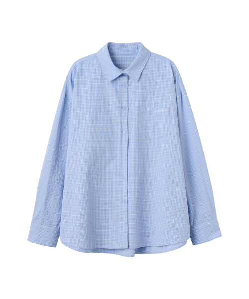 AMESWORLDWIDE（アメスワールドワイド）の「CLASSIC BOYFRIEND SHIRTS BLUE（シャツ/ブラウス・レディース・その他・FREE）」の8枚目の写真
