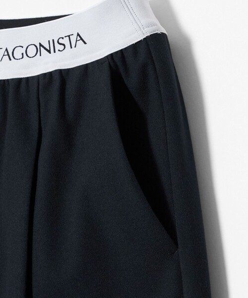 PROTAGONISTA（プロタゴニスタ）の「＜PROTAGONISTA＞ロゴ ウエスト イージーパンツ（その他パンツ・レディース・ネイビー/ダークグレー・0）」の5枚目の写真