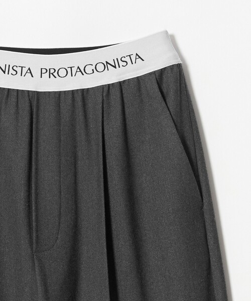 PROTAGONISTA（プロタゴニスタ）の「＜PROTAGONISTA＞ロゴ ウエスト イージーパンツ（その他パンツ・レディース・ネイビー/ダークグレー・0）」の12枚目の写真