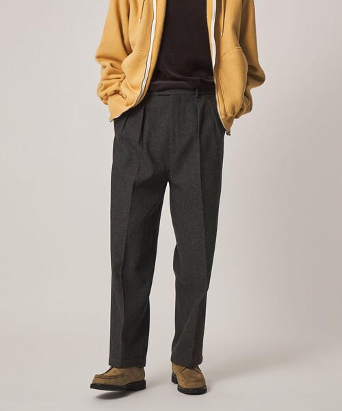 Steven Alan(スティーブンアラン)の「<Steven Alan> オイル クッキークロス イン ツープリーツ ドレス トラウザーズ II(スラックス・メンズ・ダークブラウン/ブラック・XL/S/L/M)」の11枚目の写真