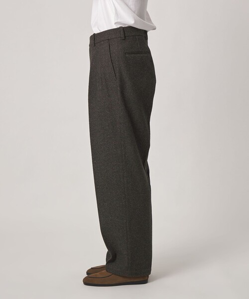 Steven Alan(スティーブンアラン)の「<Steven Alan> オイル クッキークロス イン ツープリーツ ドレス トラウザーズ II(スラックス・メンズ・ダークブラウン/ブラック・XL/S/L/M)」の13枚目の写真