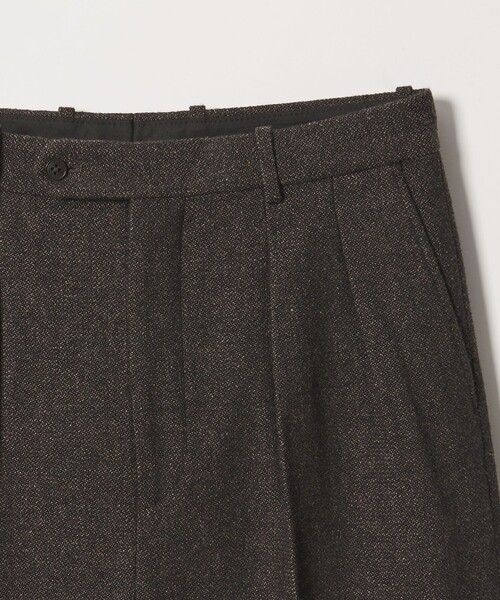 Steven Alan(スティーブンアラン)の「<Steven Alan> オイル クッキークロス イン ツープリーツ ドレス トラウザーズ II(スラックス・メンズ・ダークブラウン/ブラック・XL/S/L/M)」の21枚目の写真