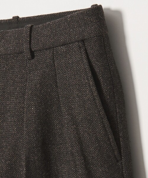 Steven Alan(スティーブンアラン)の「<Steven Alan> オイル クッキークロス イン ツープリーツ ドレス トラウザーズ II(スラックス・メンズ・ダークブラウン/ブラック・XL/S/L/M)」の22枚目の写真