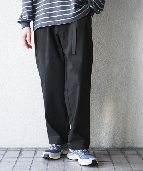 URBAN RESEARCH DOORS(アーバンリサーチドアーズ)の「ウェビングベルトチノパンツ(その他パンツ・メンズ・オリーブ/モカ/ブラック/チャコールグレー・SMALL/LARGE/MEDIUM)」の8枚目の写真