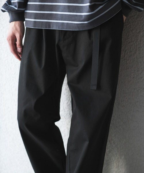 URBAN RESEARCH DOORS(アーバンリサーチドアーズ)の「ウェビングベルトチノパンツ(その他パンツ・メンズ・オリーブ/モカ/ブラック/チャコールグレー・SMALL/LARGE/MEDIUM)」の9枚目の写真