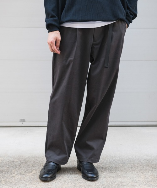URBAN RESEARCH DOORS(アーバンリサーチドアーズ)の「ウェビングベルトチノパンツ(その他パンツ・メンズ・オリーブ/モカ/ブラック/チャコールグレー・SMALL/LARGE/MEDIUM)」の14枚目の写真
