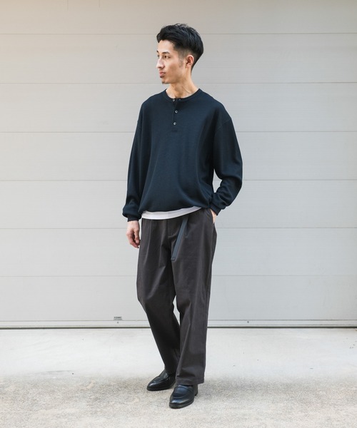 URBAN RESEARCH DOORS(アーバンリサーチドアーズ)の「ウェビングベルトチノパンツ(その他パンツ・メンズ・オリーブ/モカ/ブラック/チャコールグレー・SMALL/LARGE/MEDIUM)」の18枚目の写真