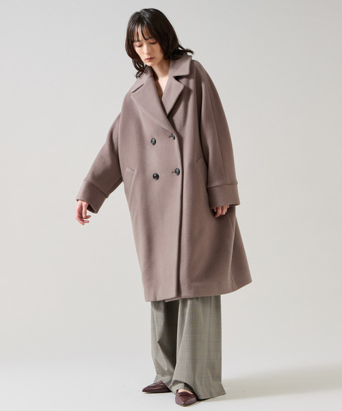 Liesse(リエス)の「【TICCA/ティッカ】テントコート(別注カラーあり)(その他アウター・レディース・チャコールグレー/ブラウン系その他・FREE)」の9枚目の写真