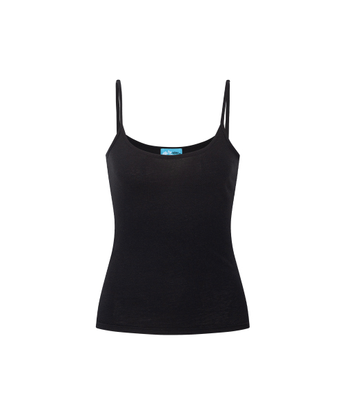 PLEASENOFOLLOW(プリーズノーフォロー)の「Miu Basic Sleeveless Top (Black)(Tシャツ/カットソー・レディース・その他・FREE)」の2枚目の写真