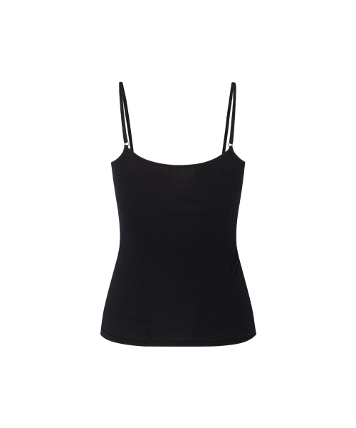 PLEASENOFOLLOW(プリーズノーフォロー)の「Miu Basic Sleeveless Top (Black)(Tシャツ/カットソー・レディース・その他・FREE)」の3枚目の写真