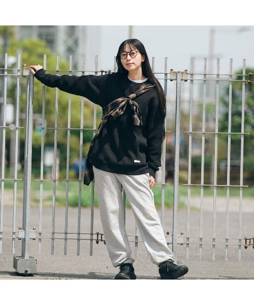 Foxfire(フォックスファイヤー)の「ヘビーワッフルクルー(Tシャツ/カットソー・メンズ・ブラック/グレー/ブラウン・XL/L/M)」の5枚目の写真