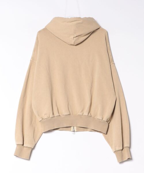 AVAVAV（アヴァヴァヴ）の「shoulderless hoodie AV-logo be S261084004（シャツ/ブラウス・メンズ・ベージュ・SMALL）」の2枚目の写真