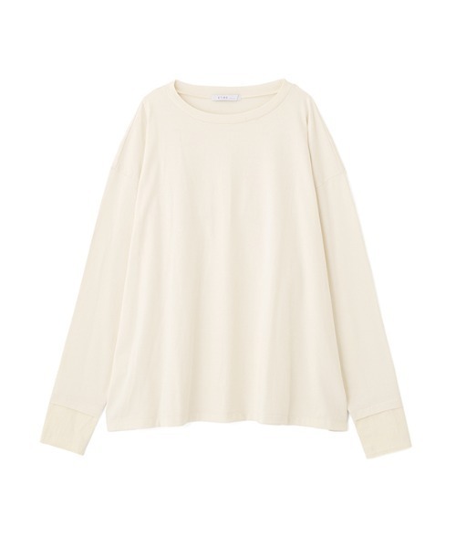 ETRE TOKYO(エトレトウキョウ)の「スリークラインカフスロンTee(Tシャツ/カットソー・レディース・オフホワイト/グレー/ブラック・FREE)」の17枚目の写真