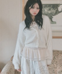 フェザーカーディガン