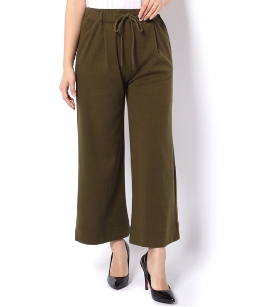 Chico（チコ）の「【who's who Chico】テレコガウチョパンツ（その他パンツ・レディース・ライトグレー/カーキ/アイボリー・FREE）」の3枚目の写真