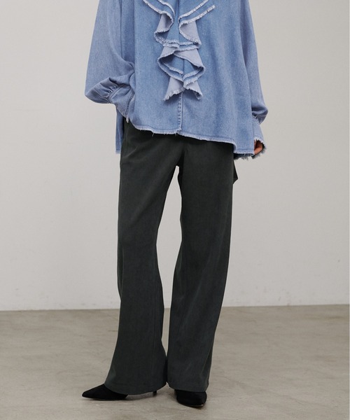Acid Couture(アシッドクチュール)の「【LARUTA】コーディーニットペインターパンツ(その他パンツ・レディース・チャコールグレー/ベージュ/アイボリー・MEDIUM)」の5枚目の写真