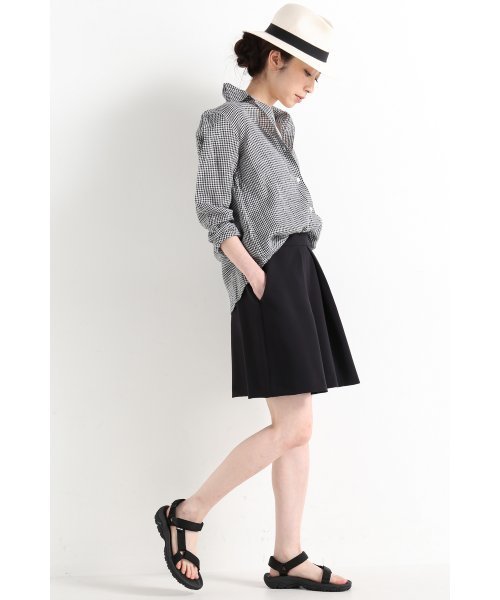 FRAMeWORK(フレームワーク)の「Peヒラニジュウ タックキュロットパンツ◆(その他パンツ・レディース・ライトグレー/ブラック/カーキ・36/38/40)」の12枚目の写真