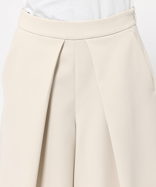 FRAMeWORK(フレームワーク)の「Peヒラニジュウ タックキュロットパンツ◆(その他パンツ・レディース・ライトグレー/ブラック/カーキ・36/38/40)」の7枚目の写真