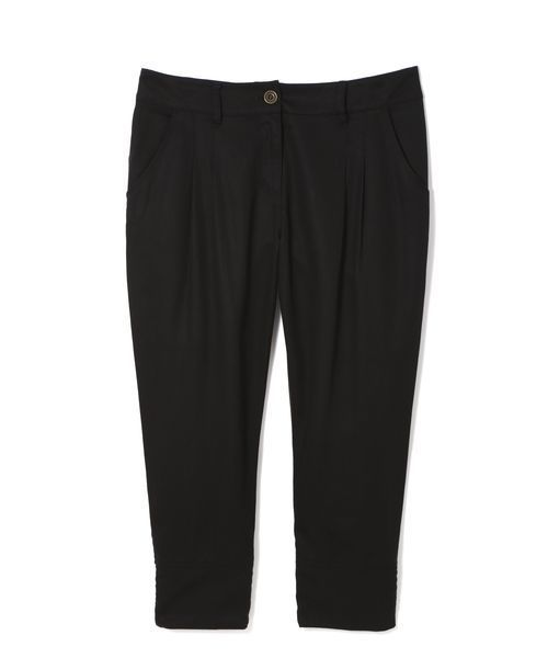 NATURAL BEAUTY BASIC（ナチュラルビューティーベーシック）の「【JJ 6月号掲載】テンセルリブパンツ（その他パンツ・レディース・ブラック/カーキ/ベージュ/ダークカーキ・LARGE/SMALL/MEDIUM/X-SMALL）」の18枚目の写真