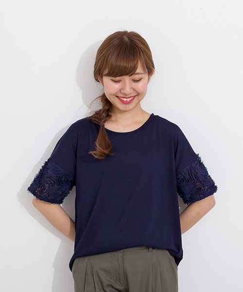 NATURAL BEAUTY BASIC（ナチュラルビューティーベーシック）の「【JJ 6月号掲載】テンセルリブパンツ（その他パンツ・レディース・ブラック/カーキ/ベージュ/ダークカーキ・LARGE/SMALL/MEDIUM/X-SMALL）」の14枚目の写真