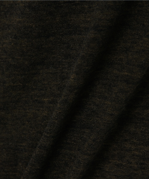 v::room（ヴィルーム）の「【V::ROOM 】ブイ ルーム/ high soft melange jersey  crew s/s（Tシャツ/カットソー・レディース・ブラック/ネイビー/チャコールグレー・XX-SMALL/SMALL/X-SMALL）」の10枚目の写真
