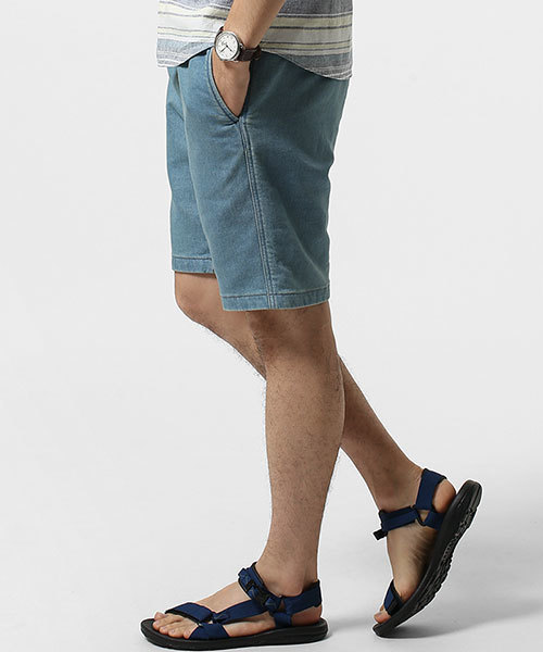 NANO universe（ナノユニバース）の「インディゴジョグショーツ（その他パンツ・メンズ・インディゴブルー/ライトインディゴブルー・X-LARGE/MEDIUM/SMALL/LARGE）」の11枚目の写真