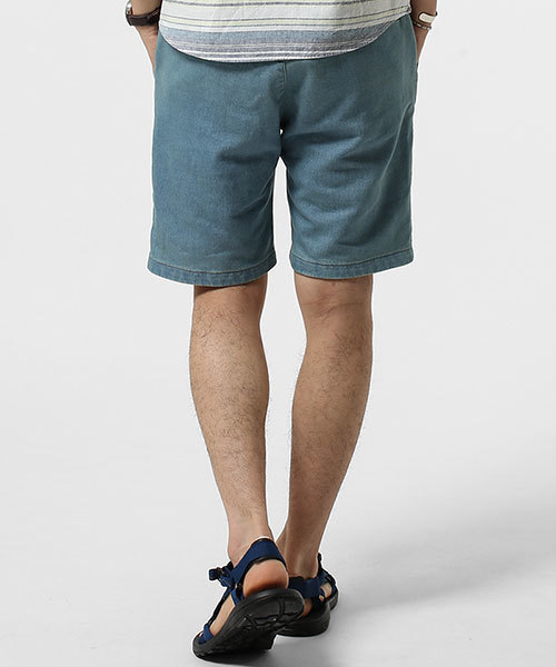 NANO universe（ナノユニバース）の「インディゴジョグショーツ（その他パンツ・メンズ・インディゴブルー/ライトインディゴブルー・X-LARGE/MEDIUM/SMALL/LARGE）」の12枚目の写真