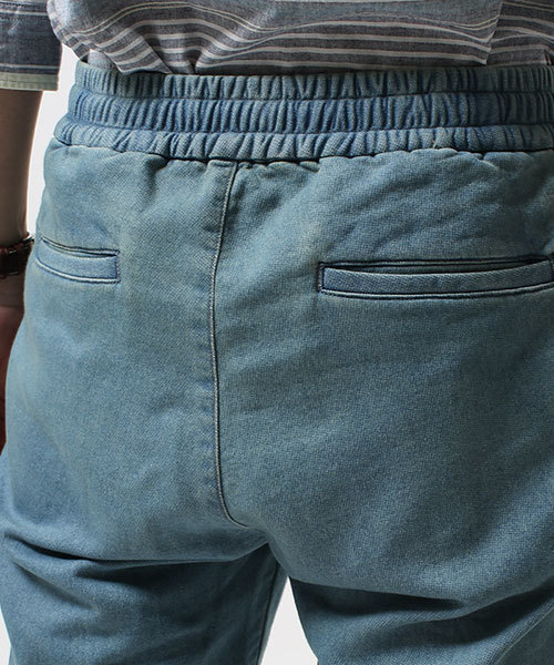 NANO universe（ナノユニバース）の「インディゴジョグショーツ（その他パンツ・メンズ・インディゴブルー/ライトインディゴブルー・X-LARGE/MEDIUM/SMALL/LARGE）」の14枚目の写真