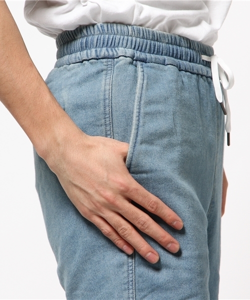 NANO universe（ナノユニバース）の「インディゴジョグショーツ（その他パンツ・メンズ・インディゴブルー/ライトインディゴブルー・X-LARGE/MEDIUM/SMALL/LARGE）」の9枚目の写真