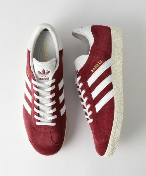 adidas（アディダス）の「アディダス/adidas GAZELLE（スニーカー・レディース・ブラック/グレー/ワインレッド/その他・23cm/23.5cm/24cm/24.5cm）」の3枚目の写真