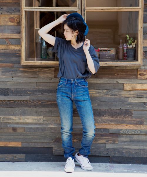 LEVI'S VINTAGE CLOTHING（リーバイスビンテージクロージング）の「LEVI'S(R) VINTAGE CLOTHING-1969 606 JEAN CUSTOMIZED RHAPSODY（デニムパンツ・レディース・ダークインディゴブルー・26inch/24inch/25inch/27inch）」の15枚目の写真